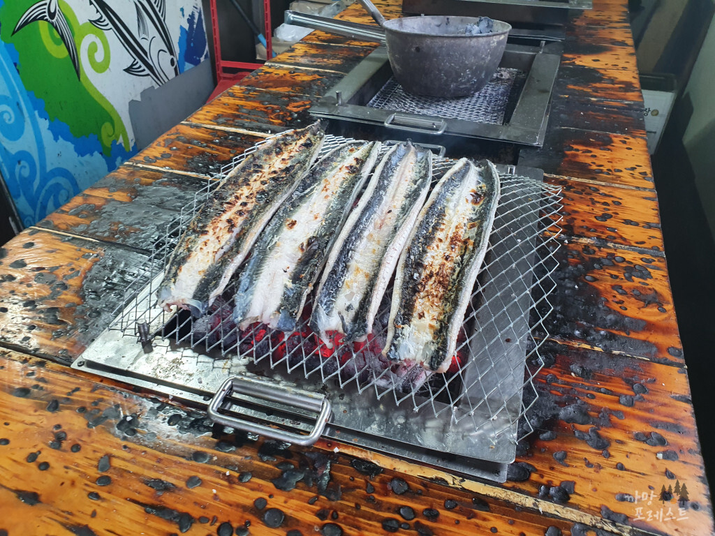 화성 만미정게판 장어구이