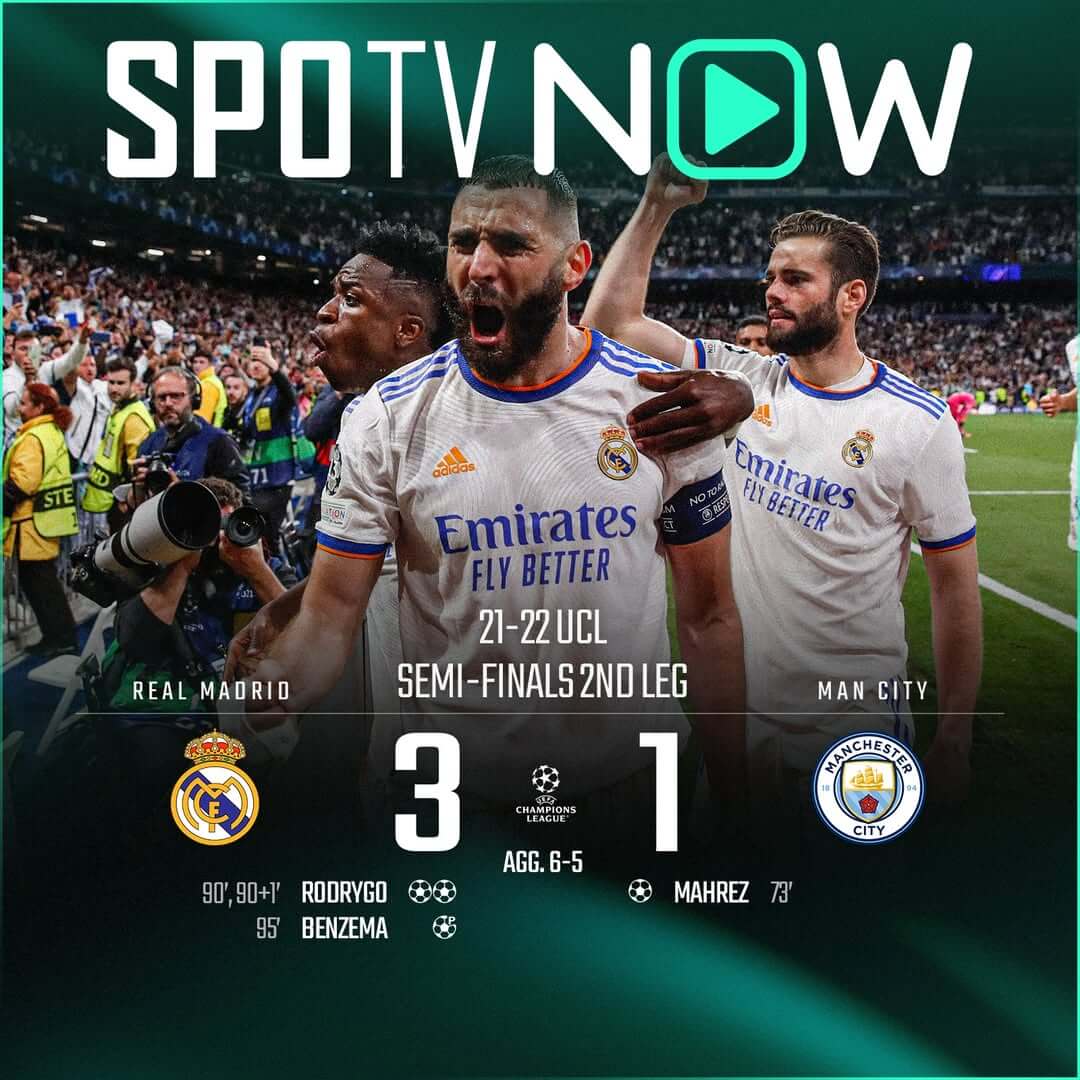 챔피언스리그 16강 1차전 맨시티 레알마드리드