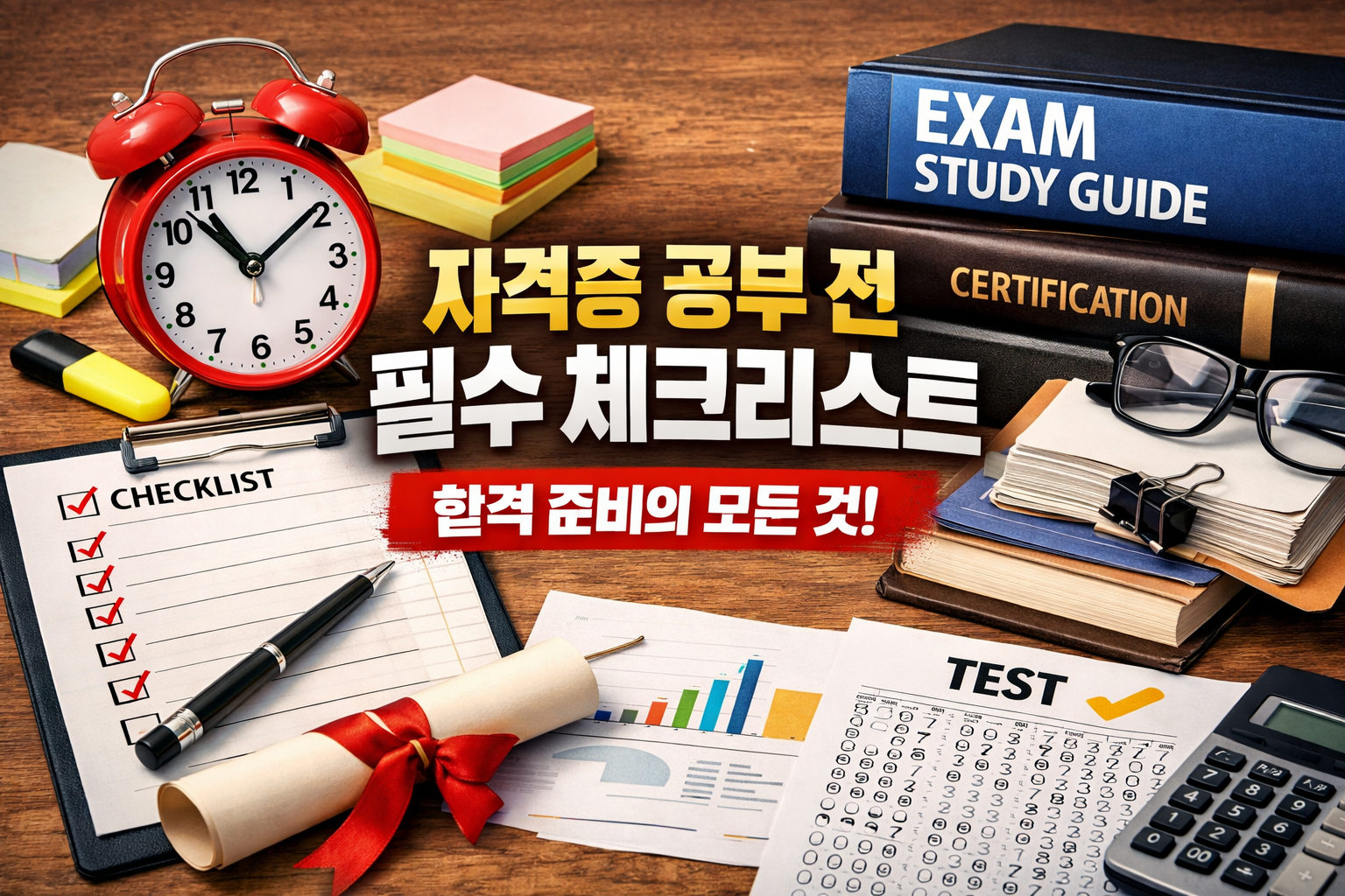 자격증 공부 전 필수 체크리스트