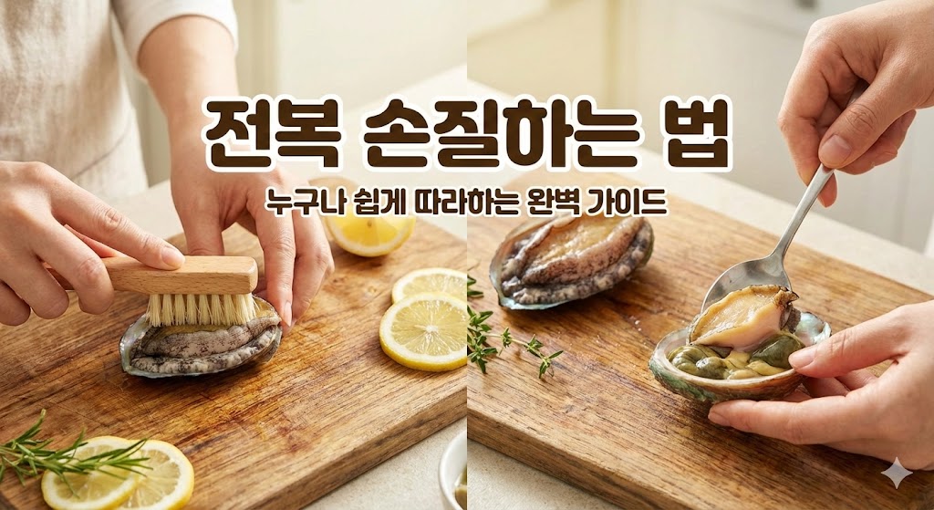 전복 손질하는법