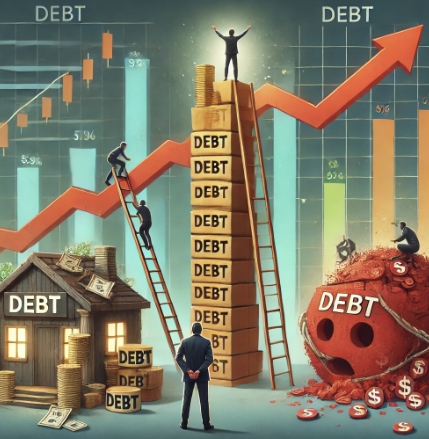 부채를 잘 활용한 회사, 부채에 무너진 회사, 부채를 두려워하여 축소된 회사