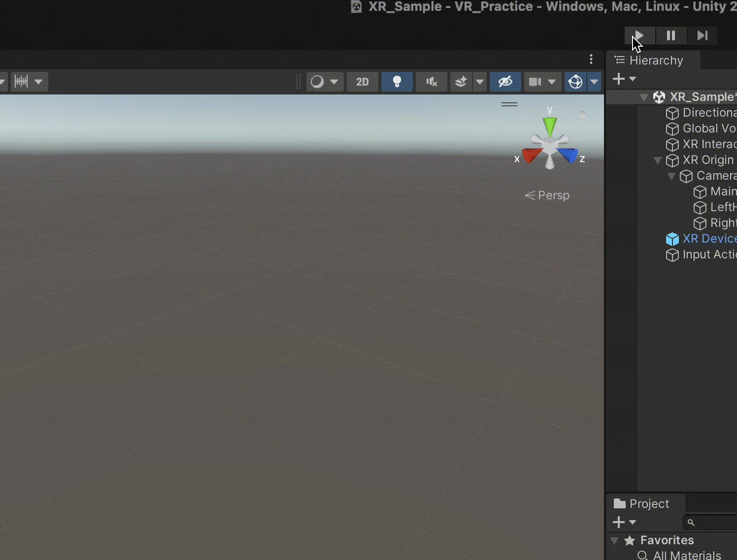 실행시 자동으로 만들어둔 모델이 나온다.