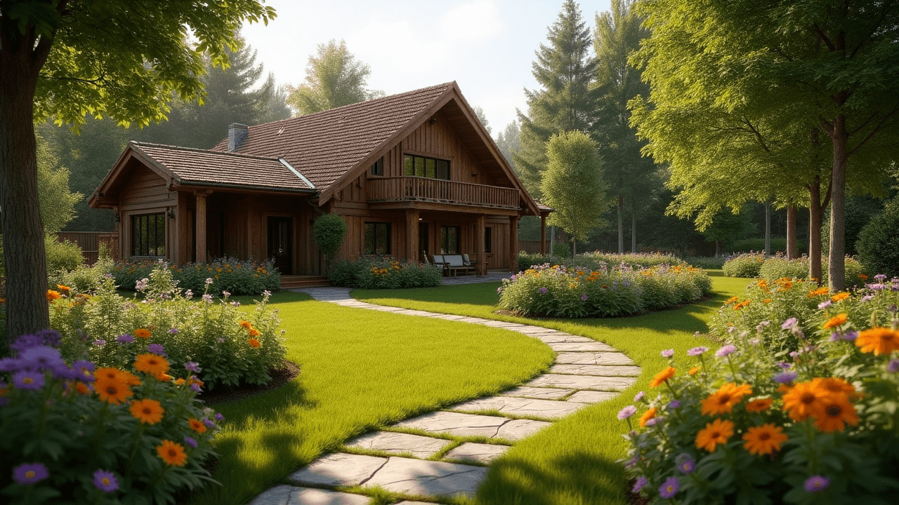 내추럴스타일주택정원