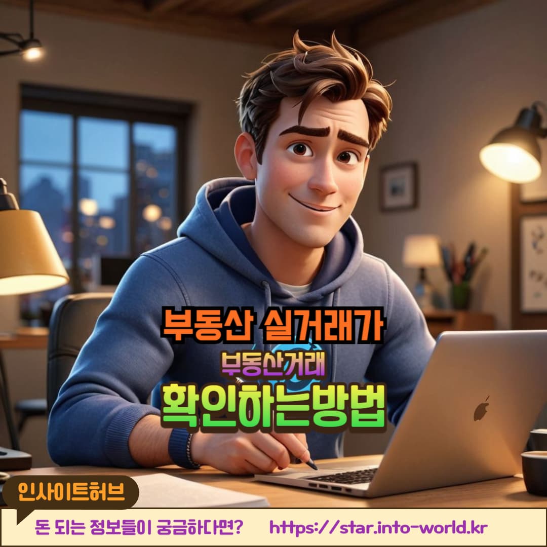 부동산 시세, 실거래가 정확히 확인하는 방법