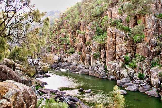 호주 해머슬리 협곡 강