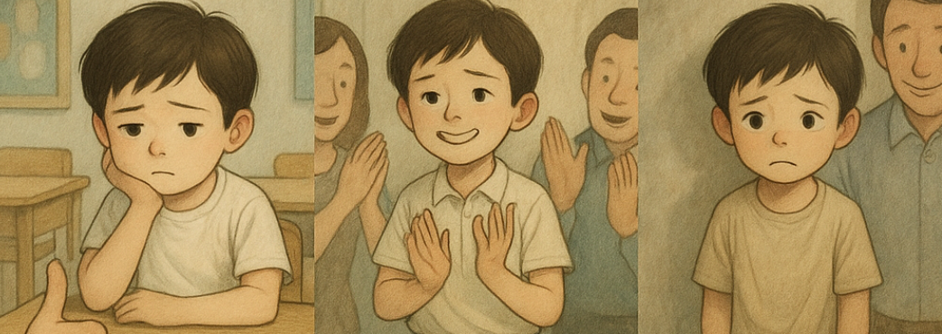 착한 아이 증후군 관련 사진(감정을 억누르는 아이)