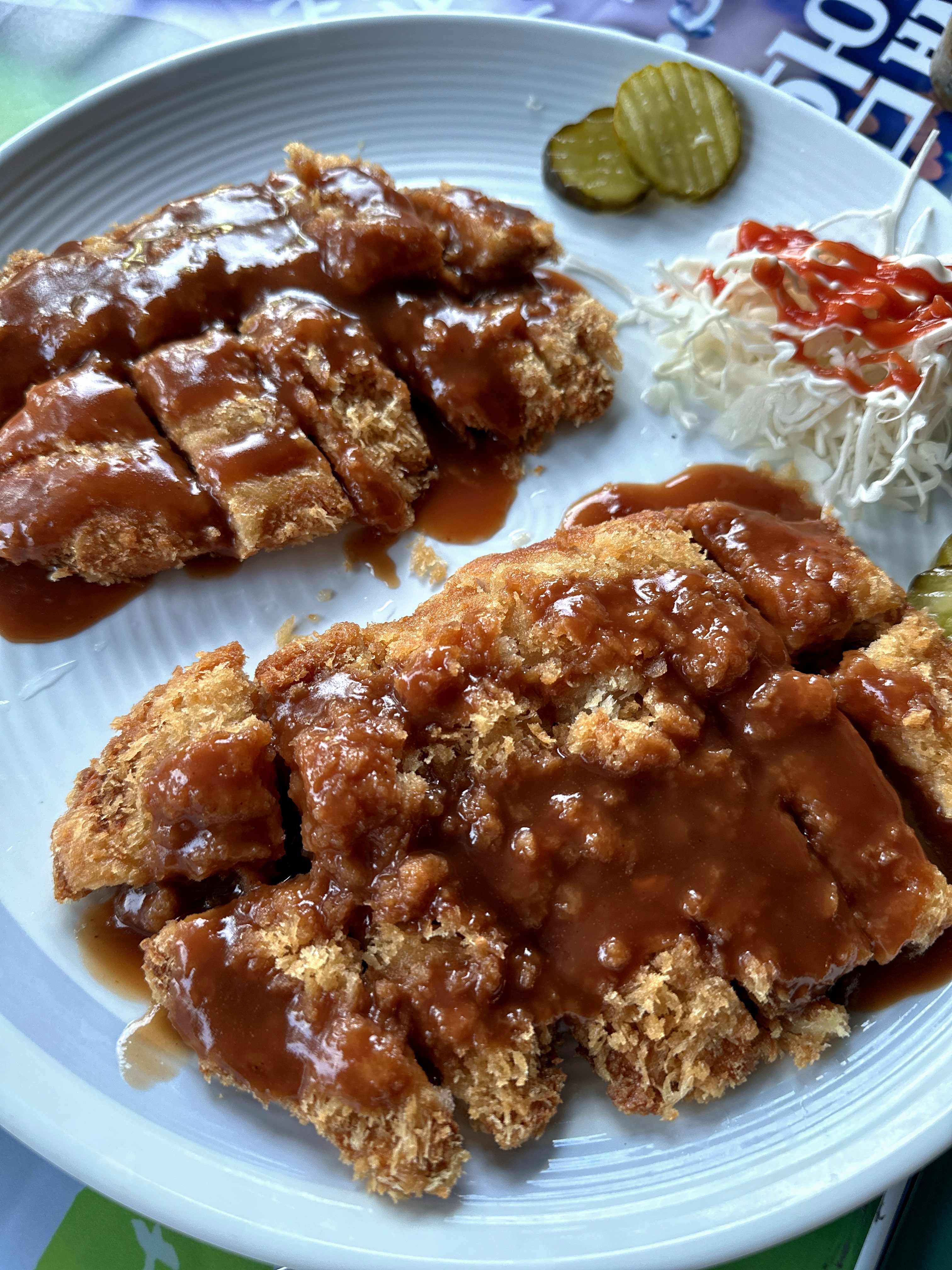 돈까스가-바삭해요.