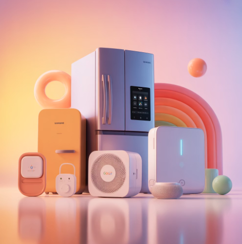 스마트싱스와 구글홈 주요 호환 기기 가전제품 예시 이미지