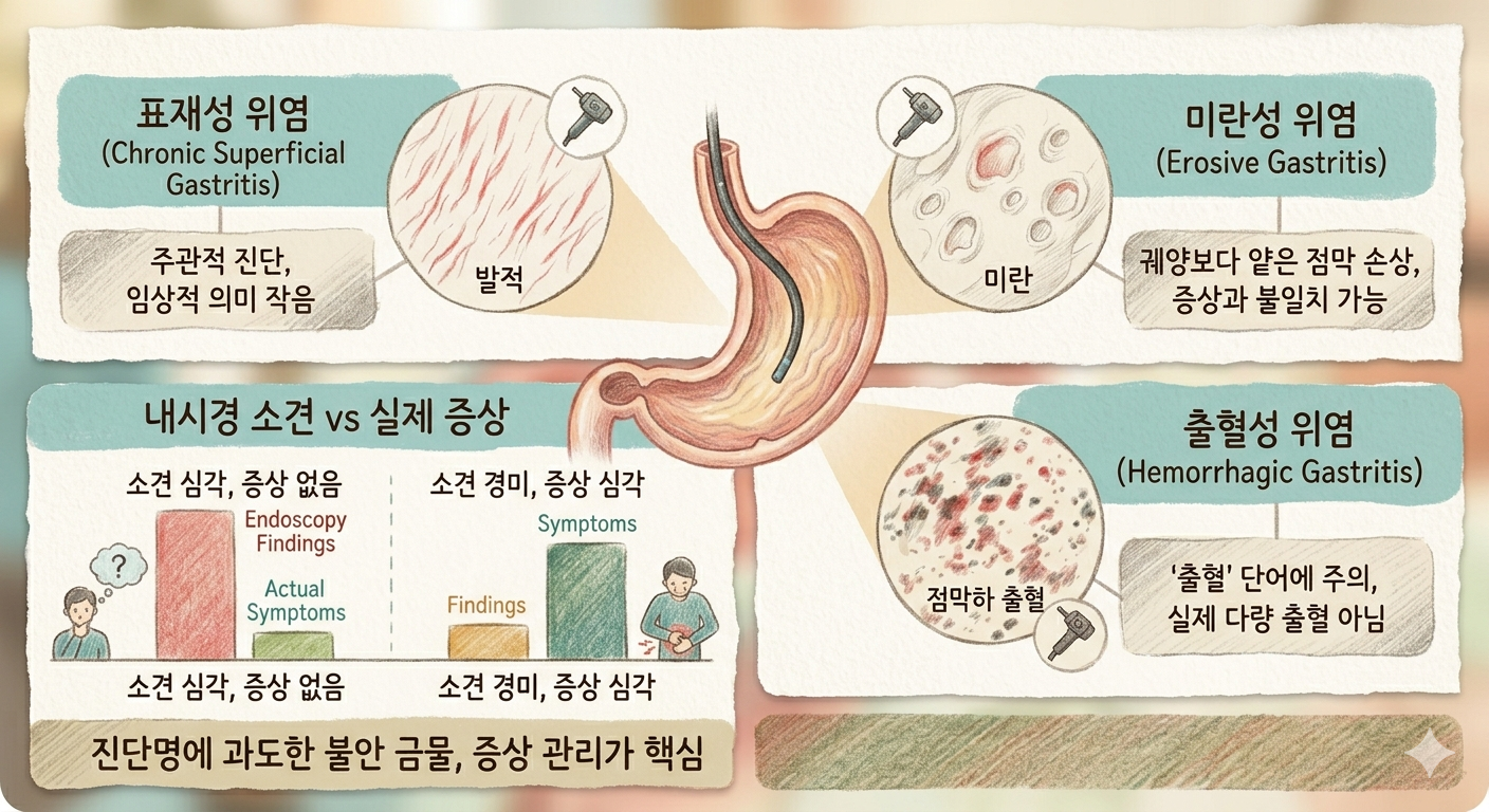 만성위염(위염종류, 헬리코박터, 장상피화생)