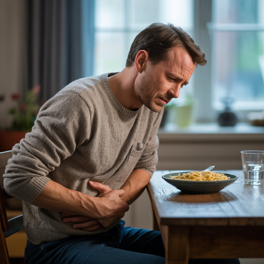 마비성 장폐색의 복부팽만 증상