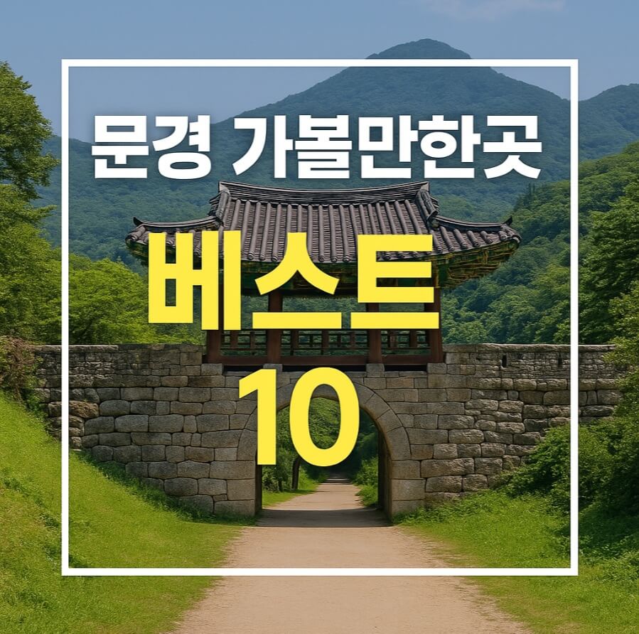 문경 가볼만한곳 베스트10