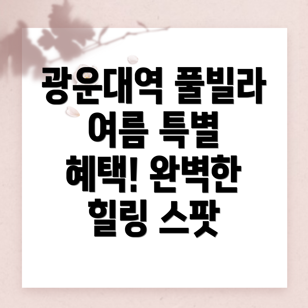 광운대역 풀빌라