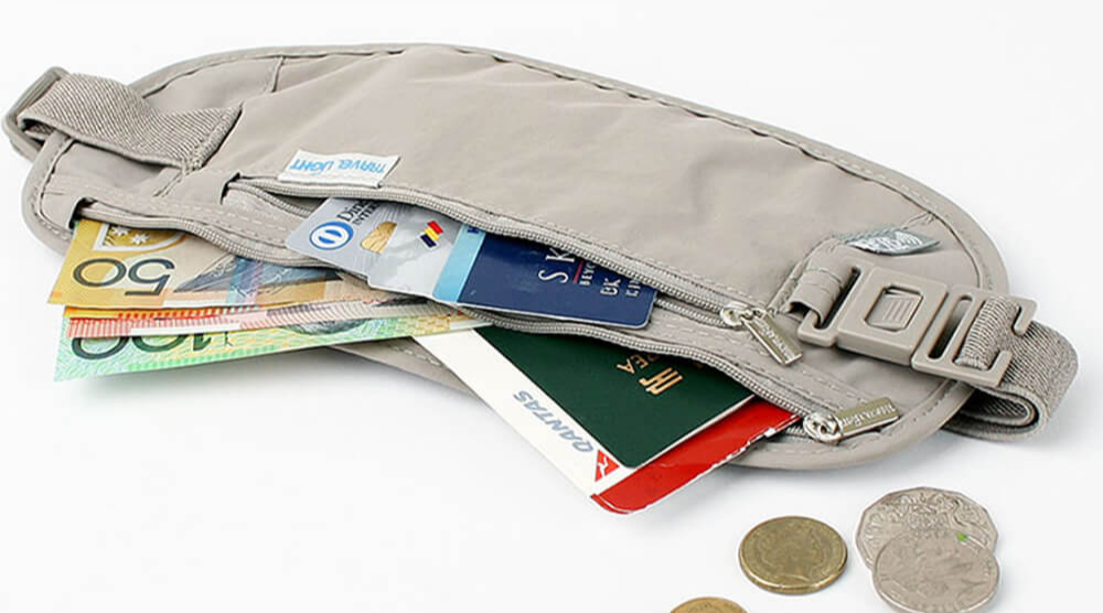 안티스키밍 여행용 복대