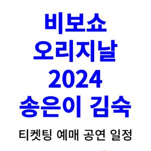 비보쇼-콘서트-티켓팅-예매-2024-공연-일정