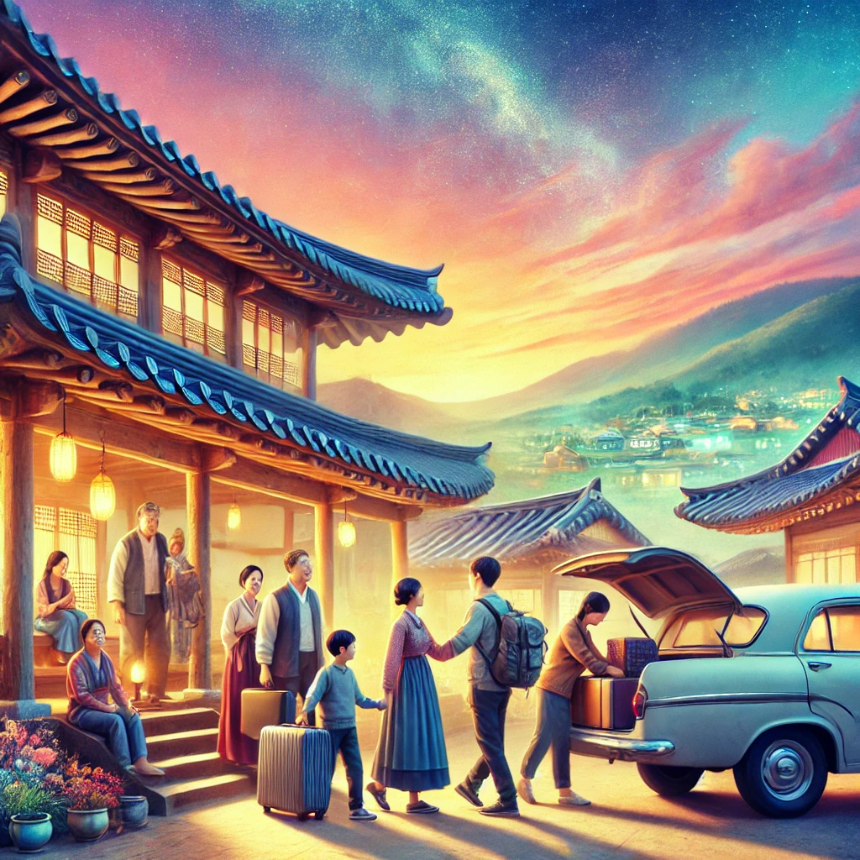 일가 친척이 여행가는 꿈