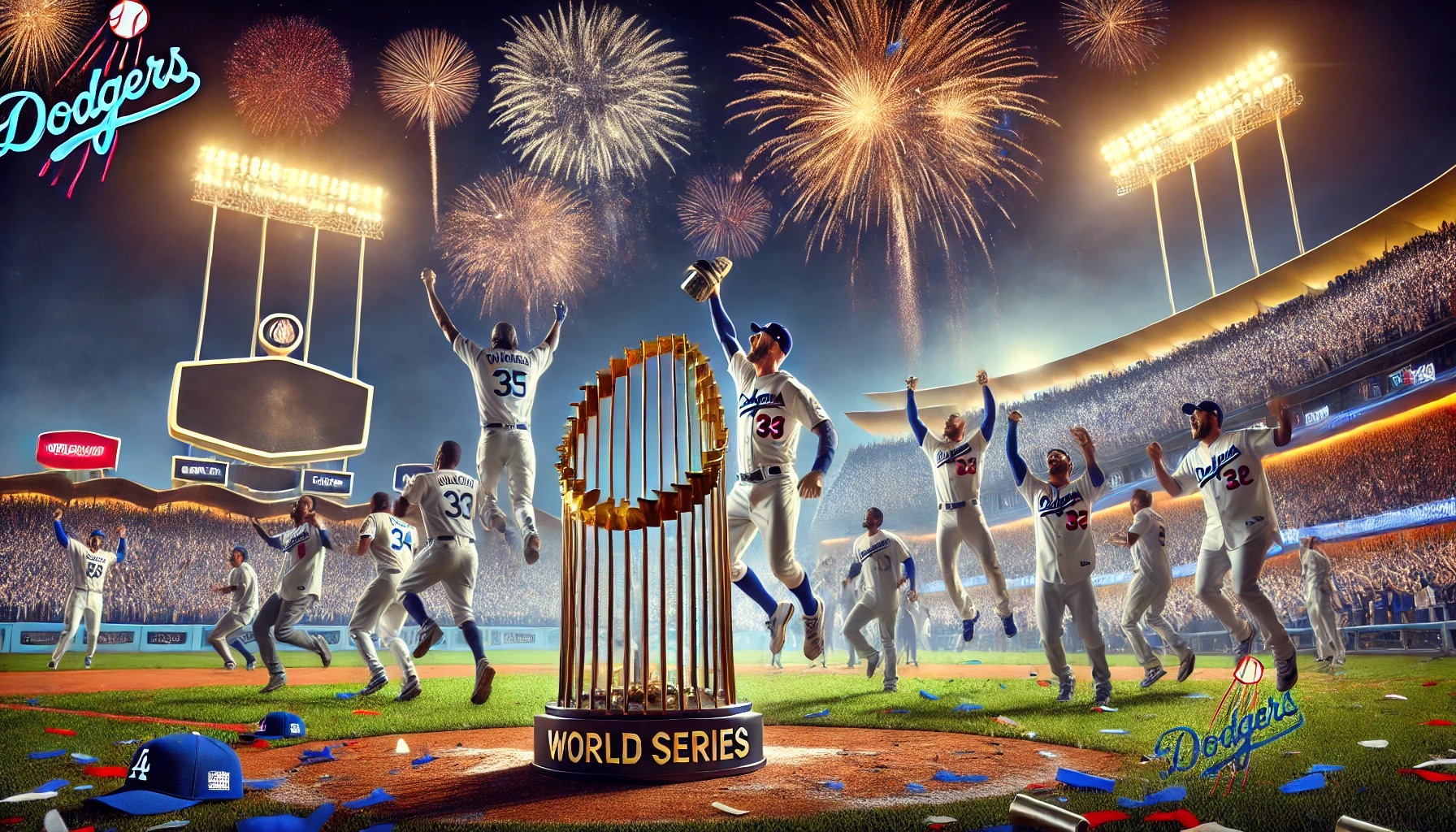 LA 다저스 2024 MLB 월드시리즈 우승 : 역대 우승팀