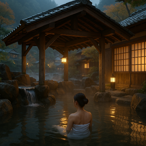 일본 3대 온천 관련 사진