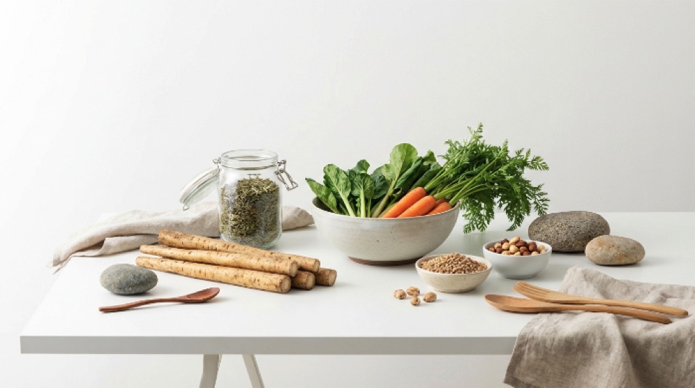 우엉 속 주요 영양 성분