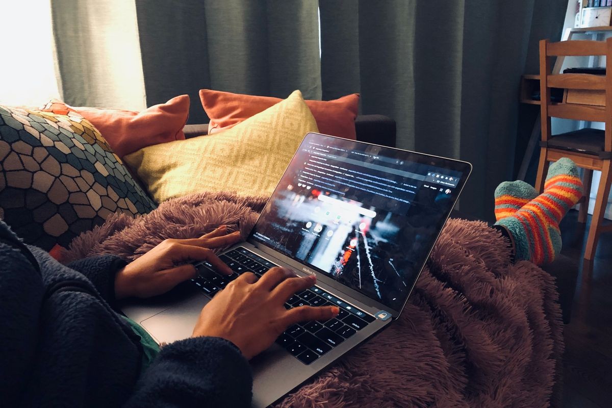 cozy living room blanket warm socks