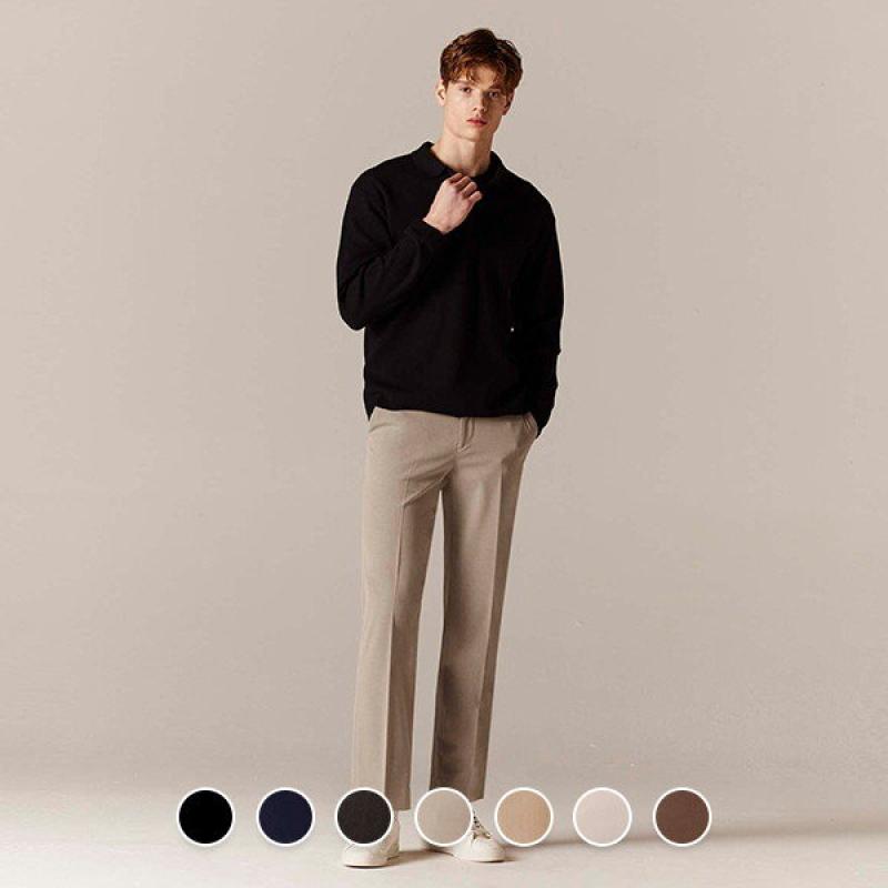 지오다노 테이퍼드 히든밴딩 슬랙스 113511