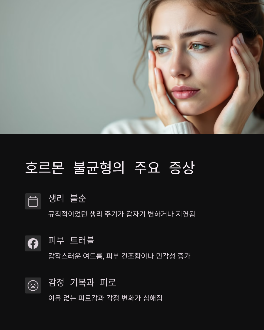 생리 늦어질 때 임신이 아닌 경우 흔히 간과되는 호르몬 불균형 증상들
