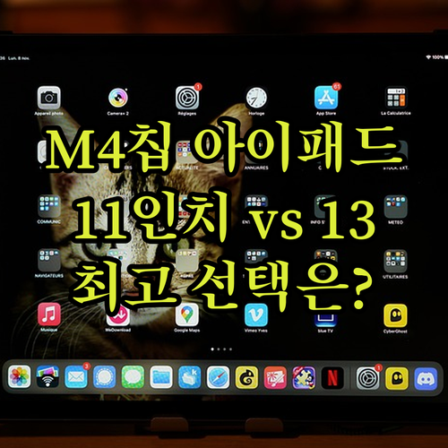 아이패드 프로 M4칩, 당신의 선택은