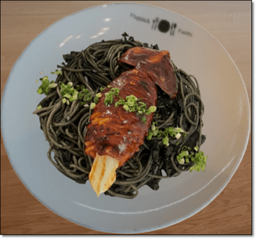 오징어먹물 음식