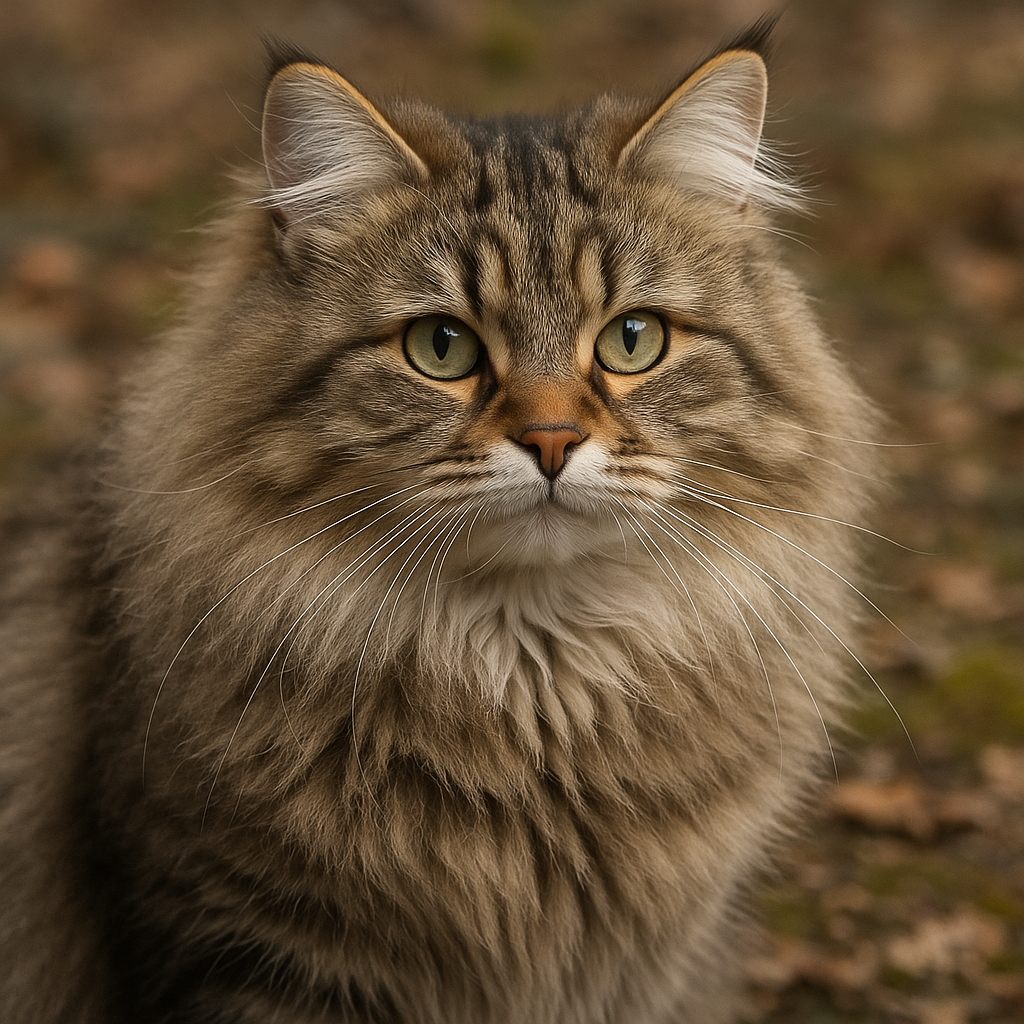 시베리안 고양이 사진