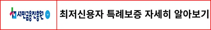 최저신용자-특례보증-자세하게-알아보기