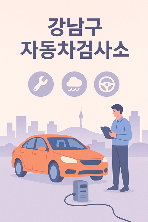 강남구 자동차검사소 이미지