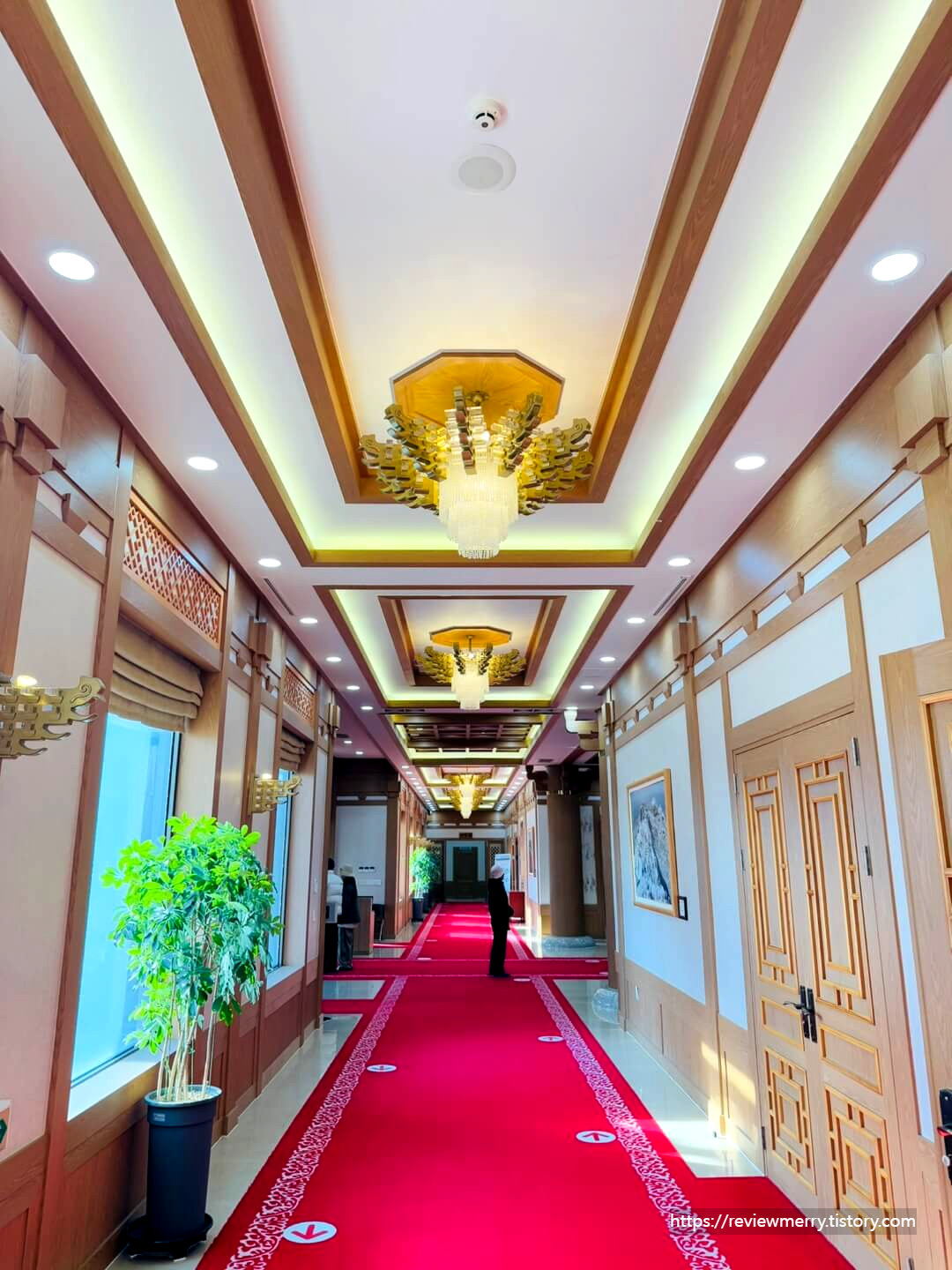 청와대 내부 복도