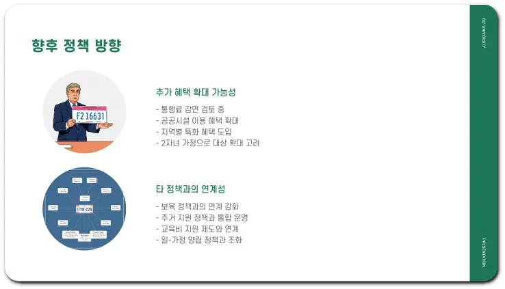 핑크색 번호판 다자녀 