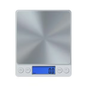 주방저울 고르는법 TARE 영점 기능 사용