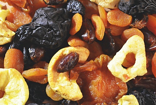 사탕수수 설탕 많이 들어있는 말린과일 괜찮나?