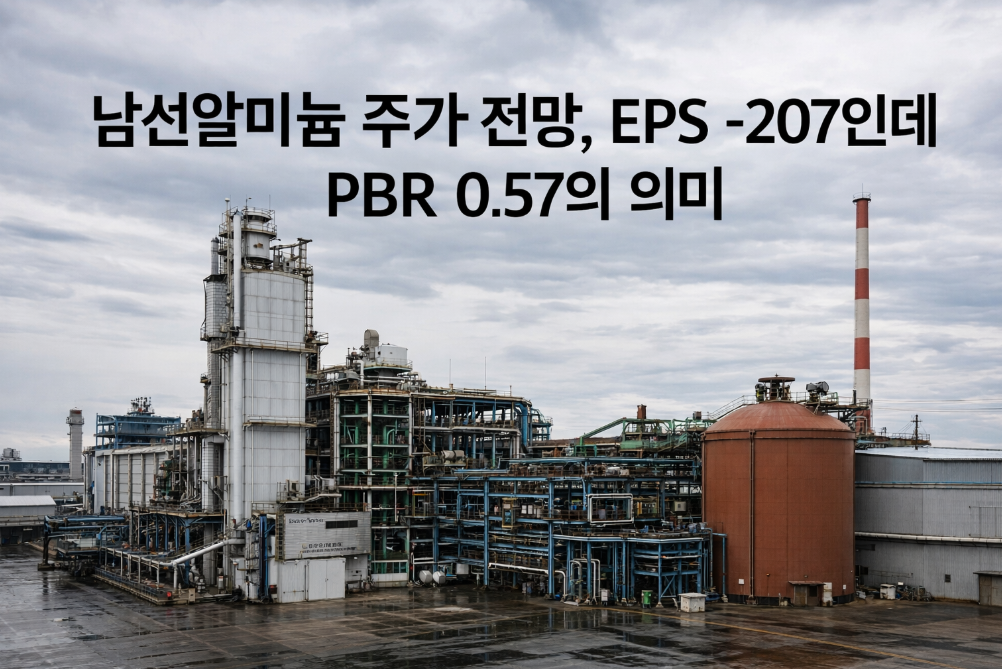 난선알미늄 적자인데 저PBR, 지금이 매수 기회일까?