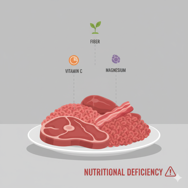 필수 영양소 결핍 문제