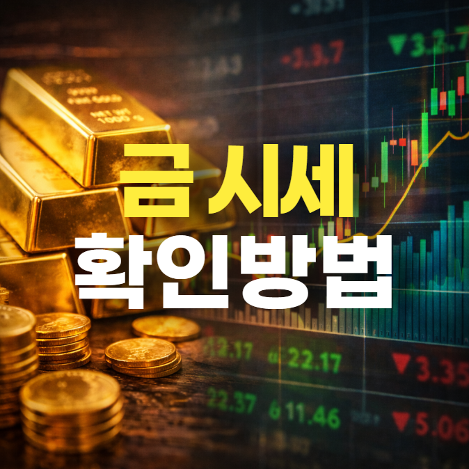 금 시세 확인 방법, 5년 10년 실시간 차트