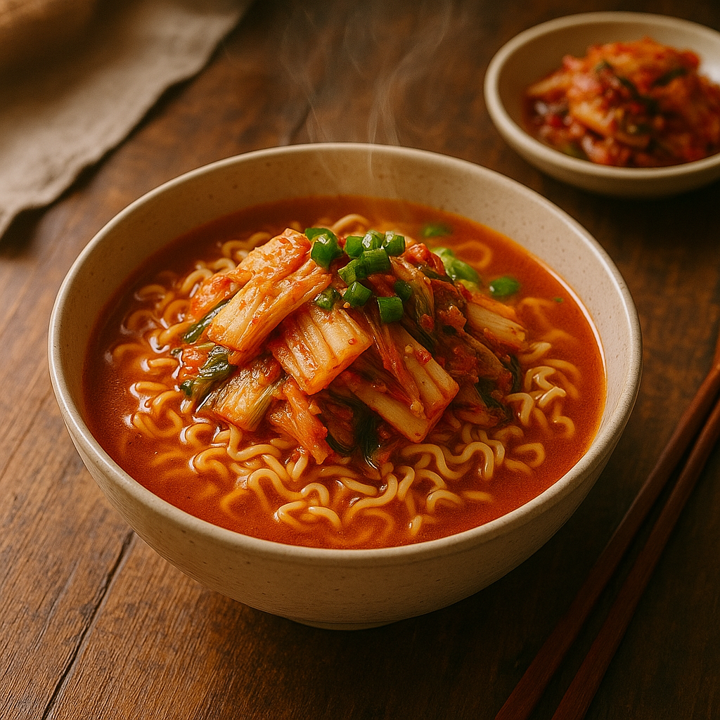 1. 겉절이라면 – 한국인의 소울푸드 콜라보