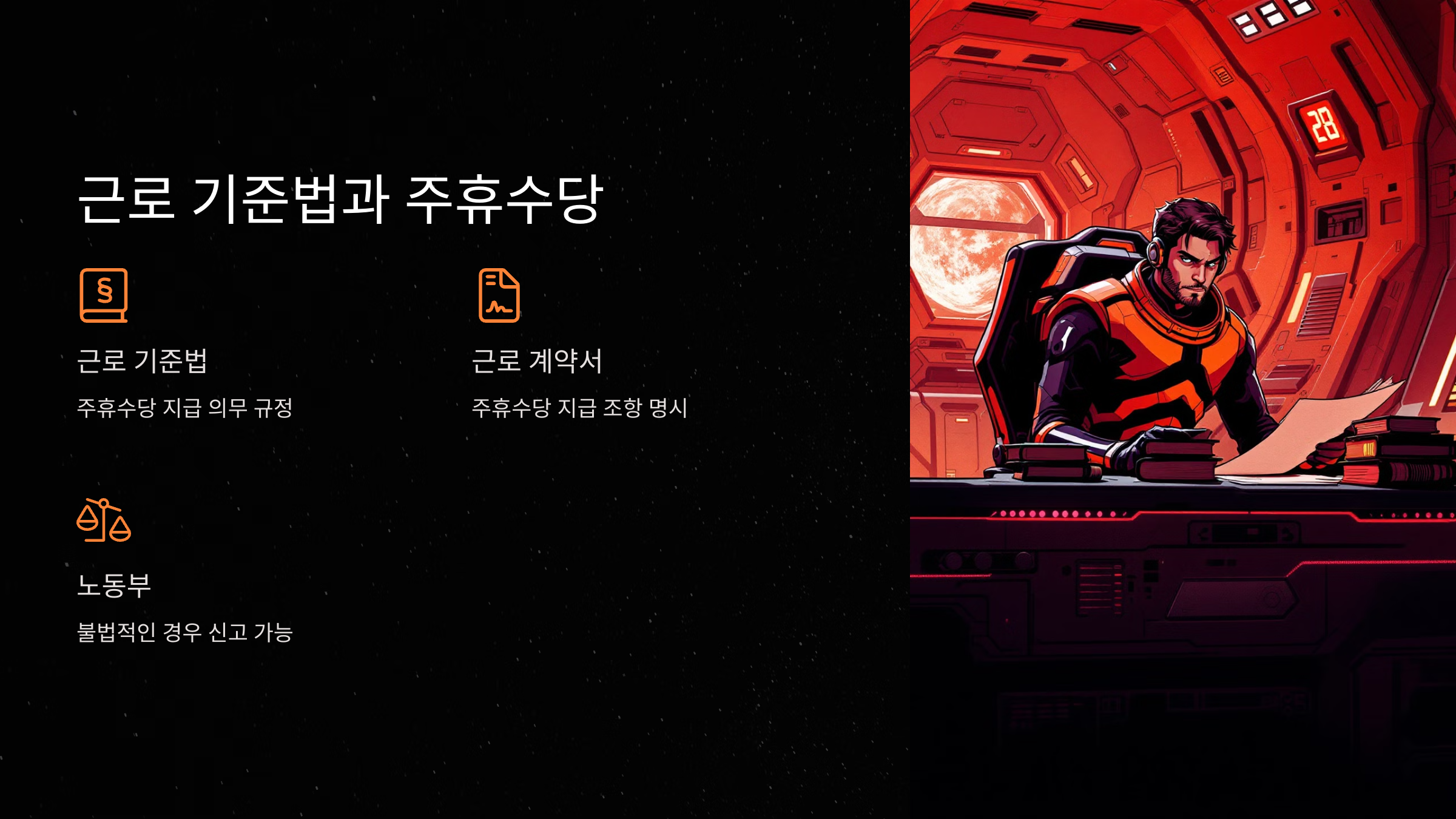 근로 기준법과 주휴수당