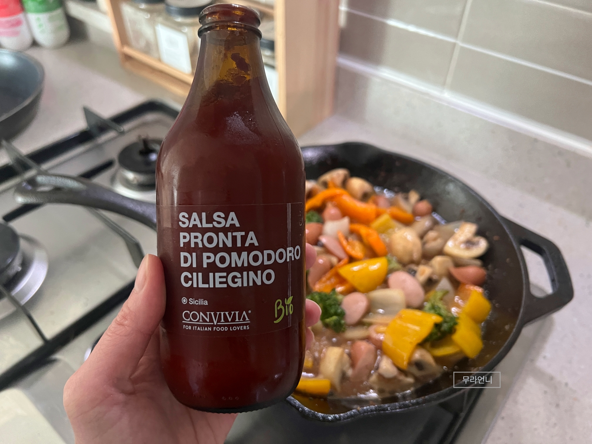 토마토소스 330ml 투하