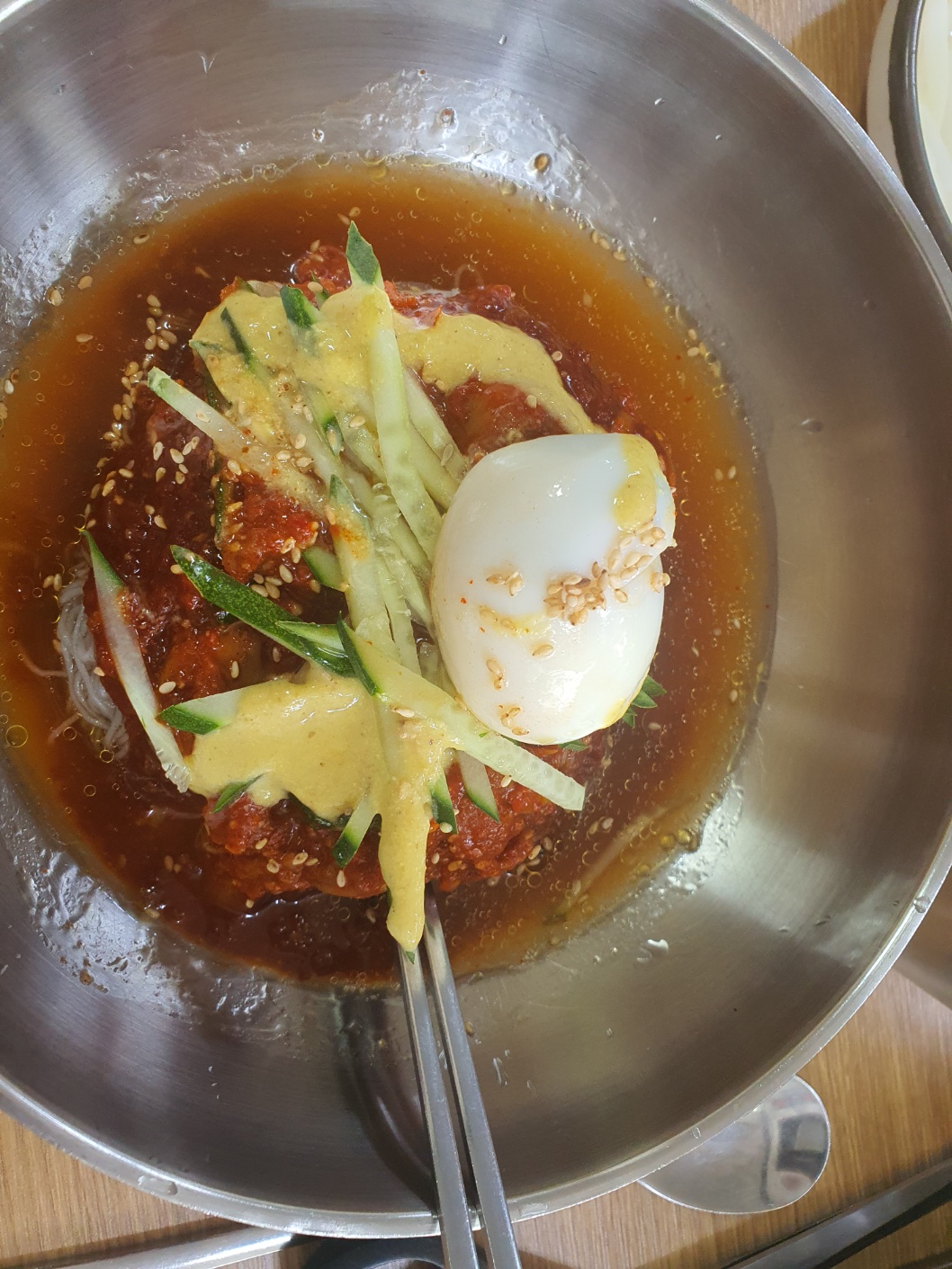 함경옥사과냉면만두