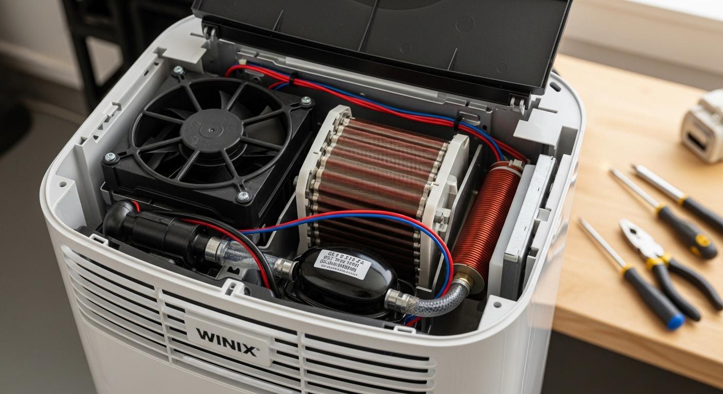 위닉스 제습기 분해