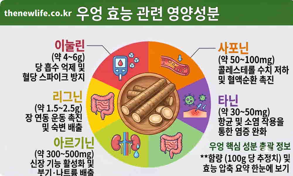 우엉 효능 영양성분