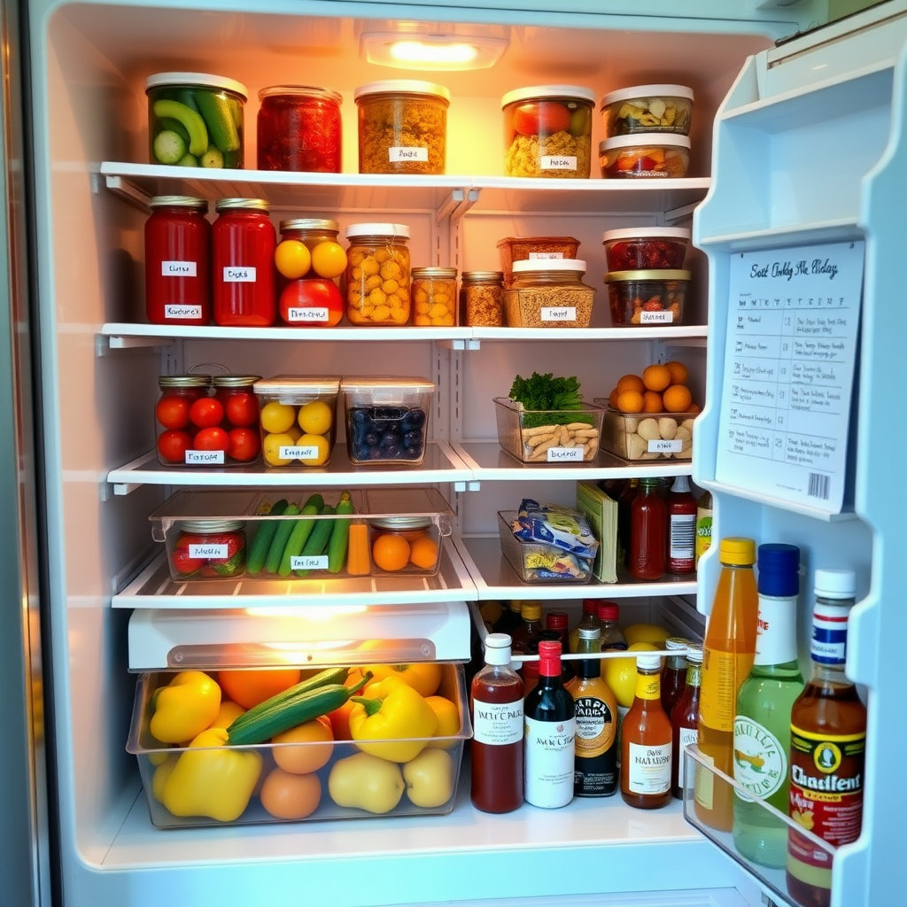미리 준비하는 명절용 냉장고 정리 전략
