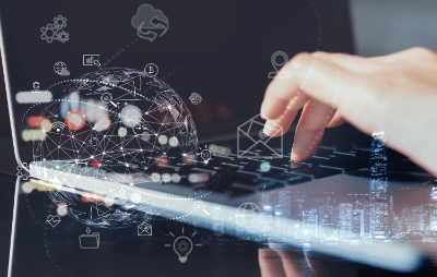 더존비즈온 매출 사상 최대 주가 상승 일러스트