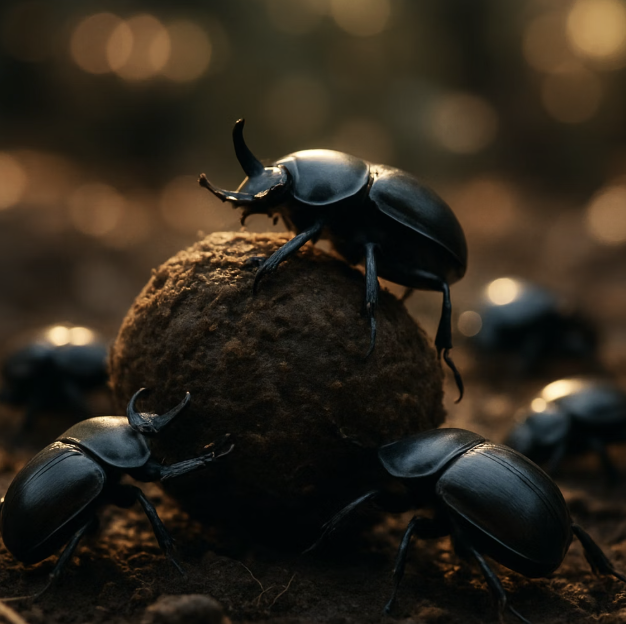 왜 힘들게 굴려서 멀리 갈까?