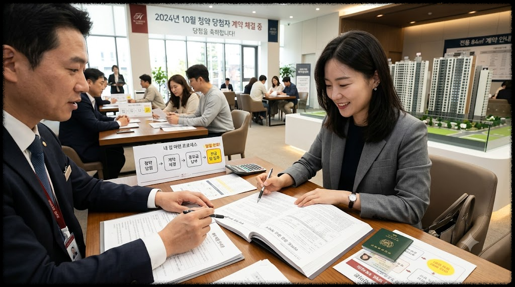 청약 당첨 후 해야 할 일, 당첨의 기쁨을 내 집 마련으로 완성하는 과정