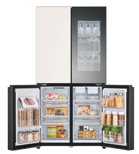 LG 디오스 오브제컬렉션 STEM 베이직 냉장고 854L 2등급