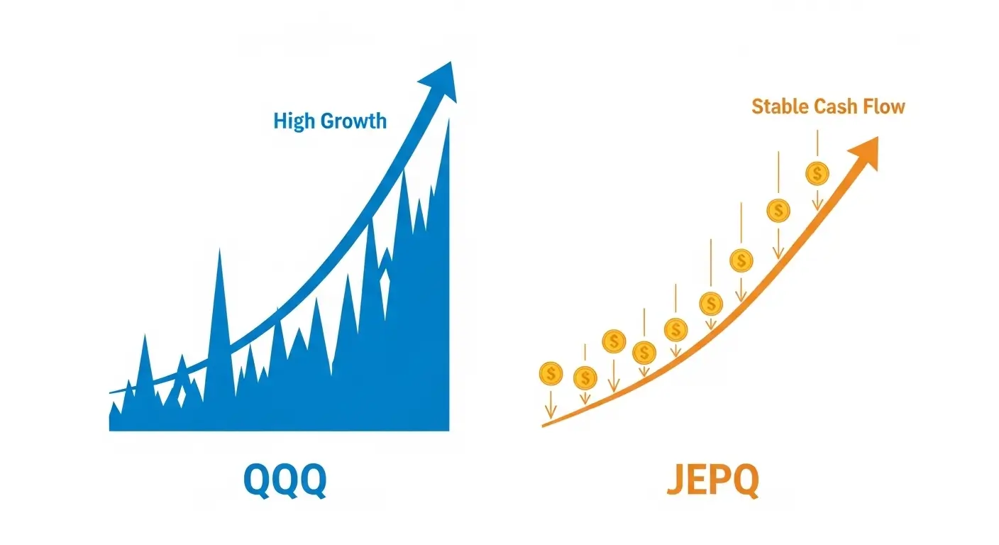 jepq-qqq-비교-현금흐름-시세차익-전략