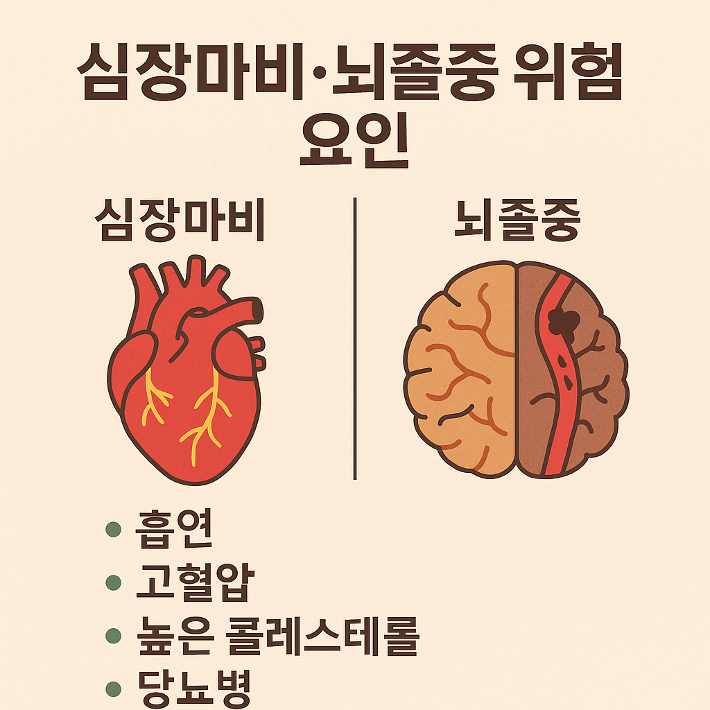 심장마비·뇌졸중 위험 요인